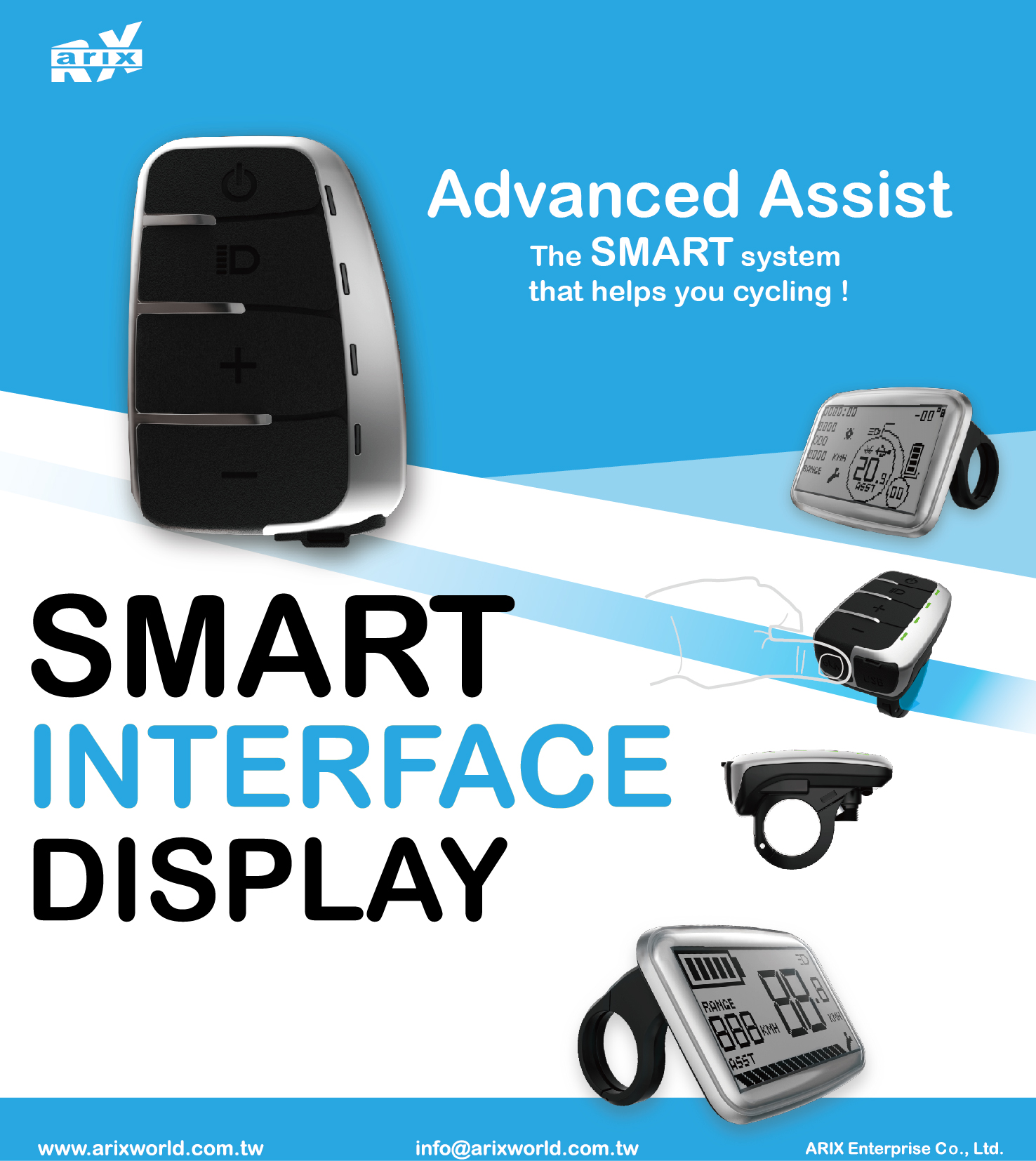 2017 New smart interface display